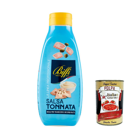 Biffi la linea professionale, salsa tonnata, Thunfischsauce würzen soße Salad sauce Squeeze 800 g italienisch Original