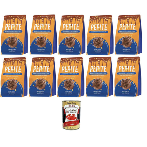Monardo Pepite Arachidi ricoperte di cioccolato al latte Erdnüsse umhüllt von Milchschokolade 10x150 g italienisch Original Pastasauce + kostenlos polpa 400 g