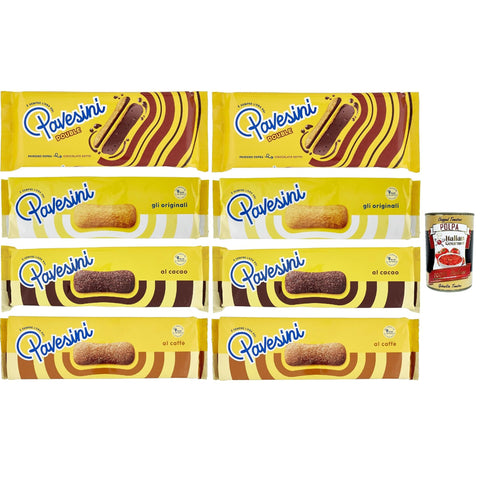 Pavesi Pavesini Testpaket, Snack Croccante Classico 1 Stk Original italienisch Gebäck