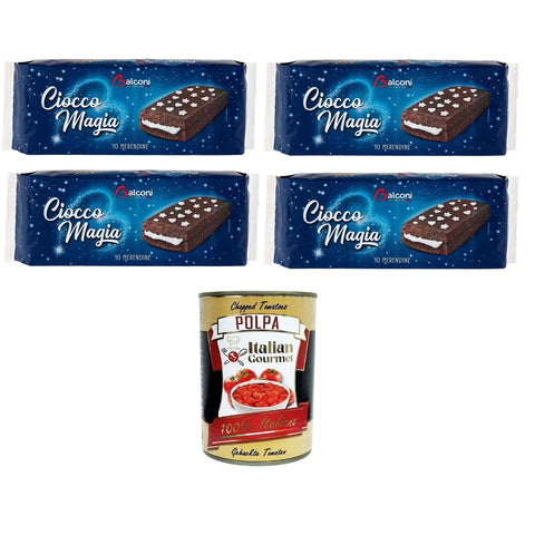 Balconi Ciocco Magia Merendine Chocolate Magic Snacks 4x280 gr italienisch Original