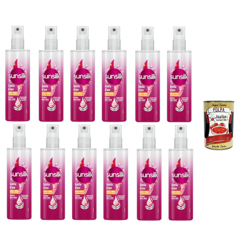 Sunsilk scintille di luce Glossy Spray per capelli spenti e crespi funkelndes, leicht glänzendes Spray für 12x200ml Original italienisch Sprays