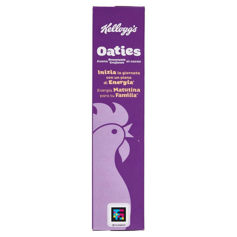 Kellogg Company Kaltes Müsli 3x Kellogg's Oaties Avena Croccante al cacao Knusprige Kakao-Haferflocken 360 g 5059319035802