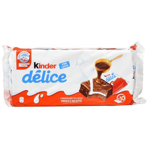 KINDER Ferrero Delice kekse Kuchen riegel schokolade Kakao milch 3x420g Original italienisch
