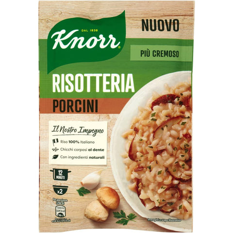 Knorr Risotto funghi Reis Steinpilze 100% Fertiggerichte 3x 175g Original italienisch