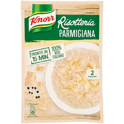 Knorr Risotto in die parmigiana Reis 100% Fertiggerichte 6x 175g Original italienisch