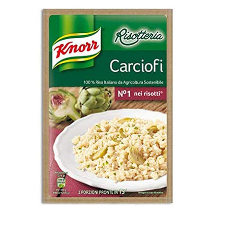 Knorr Risotto carciofi Reis Artischocken 100% Fertiggerichte 1x175g Original italienisch