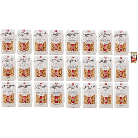 La Molisana Radiatori N°73 Pasta Lenta Lavorazione Teigwaren aus Hartweizengrieß Bronze-Zeichnung 24x500 g italienisch Original + kostenlos polpa 400 g