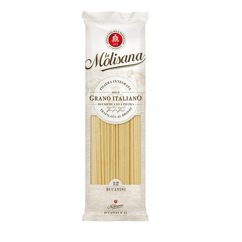La Molisana Längliche Pasta La Molisana Bucatini 6er Pack ( Packung) 6x500 g italienisch Original Pasta 8004690051207