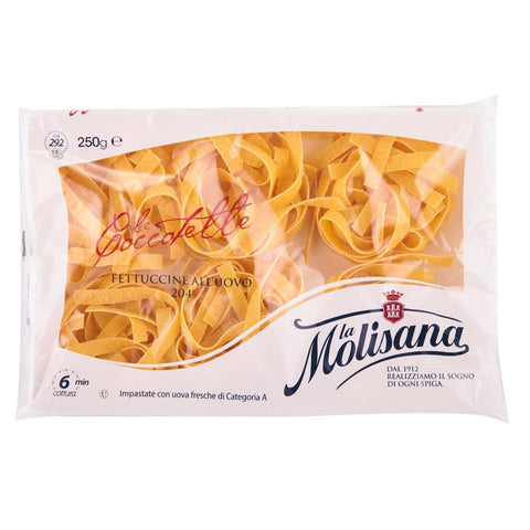 La Molisana Längliche Pasta La Molisana Fettuccine uovo La Molisan 12x250g italienisch Original 8004690158852