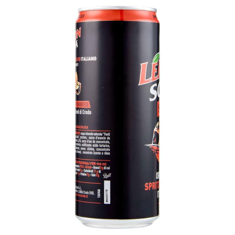 Lemonsoda Energy Drinks Lemonsoda Spritz Kohlensäurehaltiges Erfrischungsgetränk mit Orangensaft, 48 x 33 cl