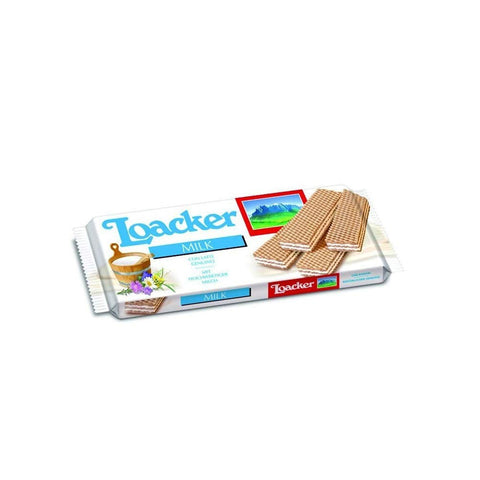 Loacker Wafer Milk kekse snack biscuits Waffel mit Milchcreme 3x175g Original italienisch