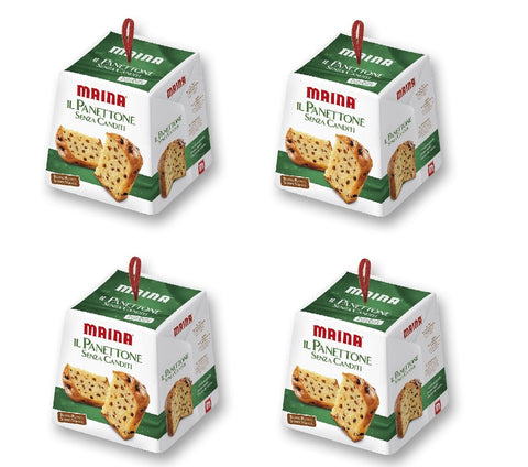 Maina Brot & Backwaren Maina Panettone Senza Canditi Panettone ohne kandierte Früchte 4x 750 g