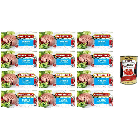 Maruzzella Natürlicher Koch- & Backzutaten Maruzzella Natürlicher Thunfisch ( ) 2x100 g 12x italienisch Original Pastasauce + kostenlos polpa 400 g 8001820156337