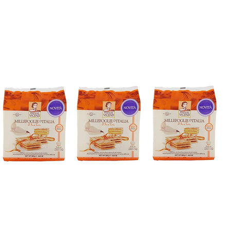 Matilde Vicenzi millefoglie 3 basi torta drei Basen für Kuchen kekse 3x 250g Original italienisch