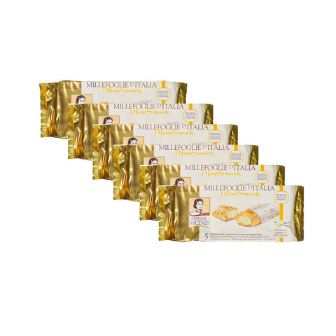 Matilde Vicenzi millefoglie Mini snack crema vaniglia Vanillecreme 125 g kekse italienisch Original