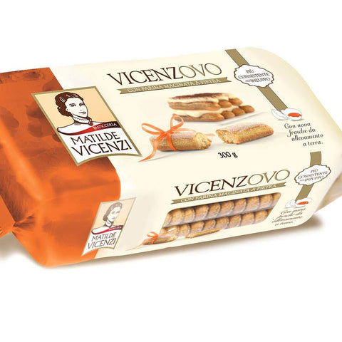 Matilde Vicenzi Savoiardi Vicenzovo Kekse für kuchen tiramisù Löffelbiskuits 6x300g Original italienisch