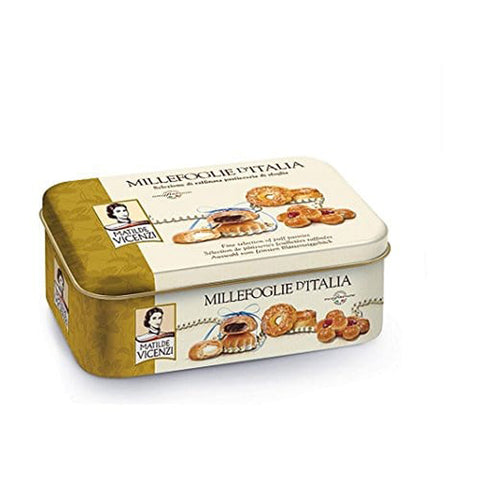 Matilde Vicenzi Biscotteria millefoglie kekse butterkekse cookies biscuits 1x330g Original italienisch