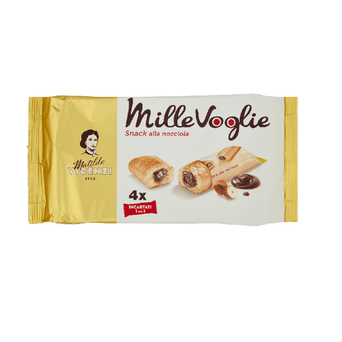 Matilde Vicenzi Kekse Matilde Vicenzi millefoglie Mini snack nocciola Haselnuss kekse 3x 100g italienisch Original 8000350001148
