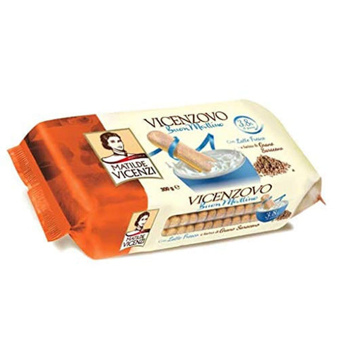 Matilde Vicenzi Kekse Matilde Vicenzi Savoiardi buon mattino Löffelbiskuits kekse Frühstück 300 g italienisch Original 8000350005177