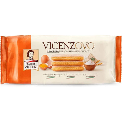 Matilde Vicenzi Kekse Matilde Vicenzi Savoiardi Vicenzovo Kekse für kuchen tiramisù Löffelbiskuits 300g 3x Original italienisch 8000350004583
