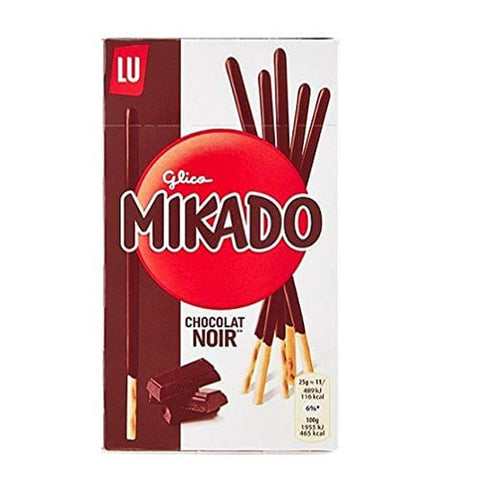 Mikado Kategorien Mikado Keks-Stick mit Schokolade überzogen dunkle Schokolade 75 g italienisch Original Kekse 3017760002707
