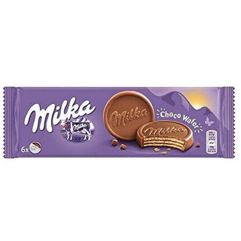 Milka Kategorien Milka CHOCOWAFER Knuspriger Schokoladenüberzug 180 g italienisch Original 7622300292508
