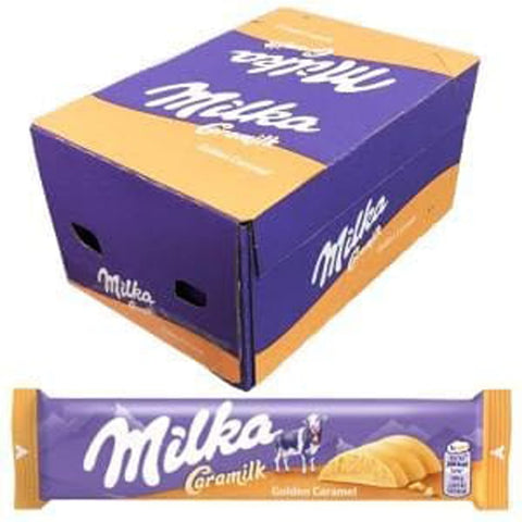 Milka Riegel Milka Caramilk Schachtel mit 36 Riegeln à 37 g italienisch Original 7622201764579