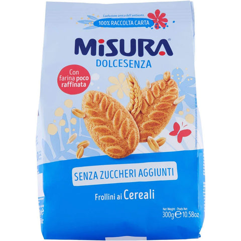 Misura dolce senza biscotti ai cereali Müsli Kekse 300g biscuits cookies 6x Original italienisch