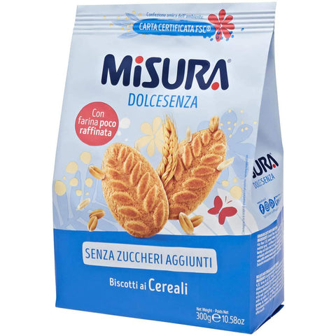 Misura dolce senza biscotti ai cereali Müsli Kekse biscuits cookies 3x300g Original italienisch
