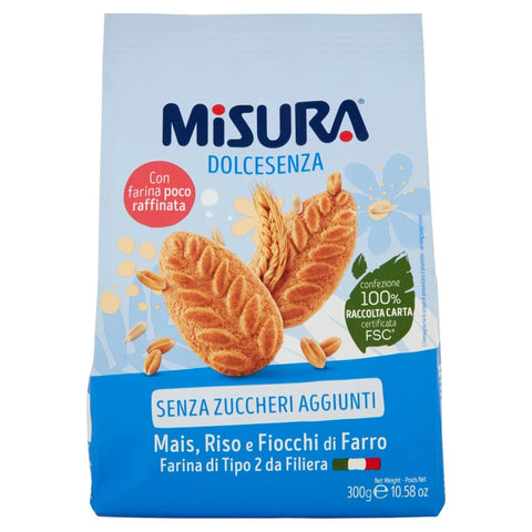 Misura Kekse Misura Mess Dolcesenza Bisc Crl300g italienisch Original 8002590043353