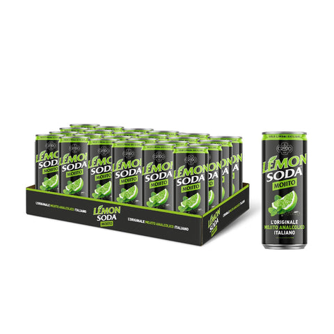 MOJITO SODA 24 lattine da 1x33cl Original italienisch Getränk