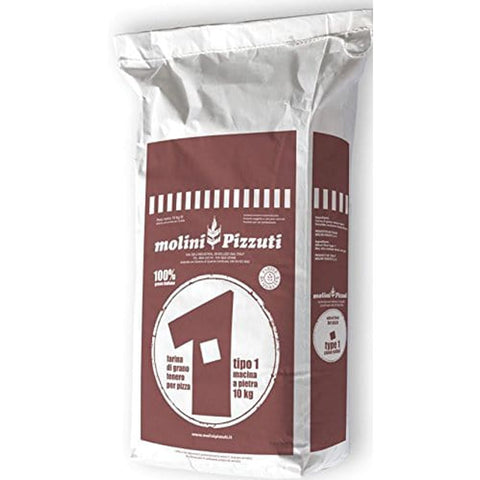 Molini Pizzuti Mehl Molini Pizzuti Mehl "TYP 1" STEIN GEFORMTE 10 Kg italienisch Original 8008458008328