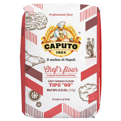 Molino Caputo Teffmehl Molino Caputo Mehl Caputo rot "00" Pizza Chef kg 1 italienisch Original 778894080834