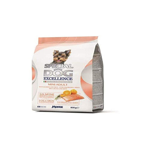 Monge Special Dog Excellence Kroketten Mini Adult Lachs 800 g italienisch Original