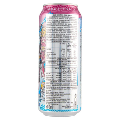 Monster Energy Drinks Monster Energy Juice Viking Berry 24x 500ml 5056784917770