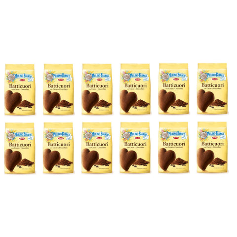 Mulino Bianco Kakao Kekse Batticuori Italien biscuits cookies kuchen brioche italienisch Original