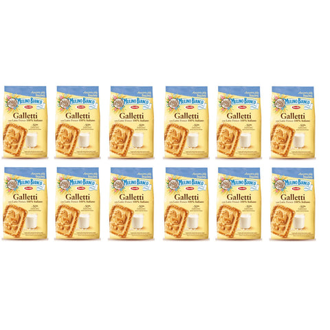 Mulino Bianco Kekse Galletti Italien biscuits cookies kuchen brioche 12x350g Original italienisch