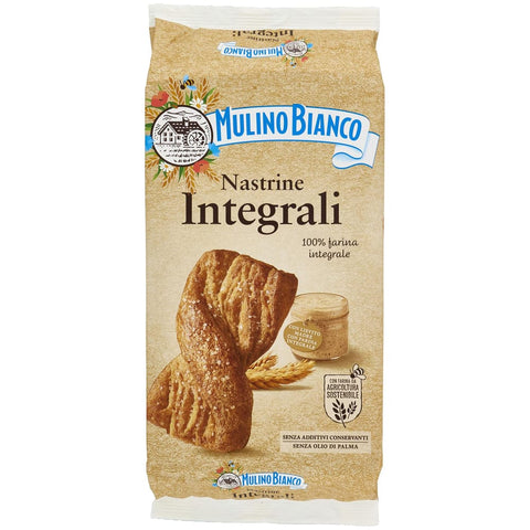 Mulino Bianco Kekse 12x Mulino Bianco Kuchen Nastrine Integrali Vollkorn Briosche 6 x 40 g kekse cookies italienisch Original 8076809574693