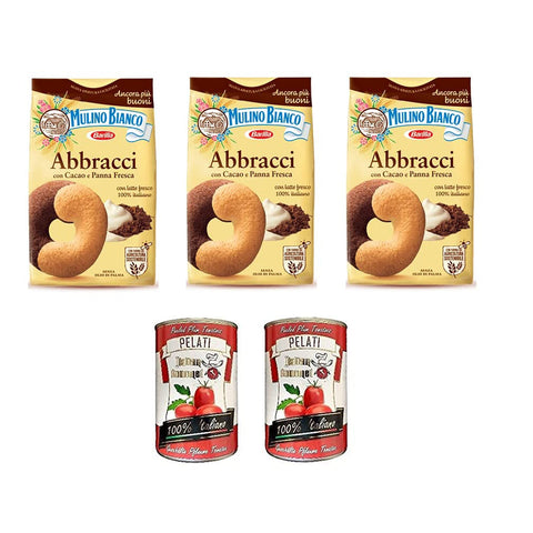 Mulino Bianco Kekse Biscuits Abbracci Italy cookies 3x350g Original italienisch