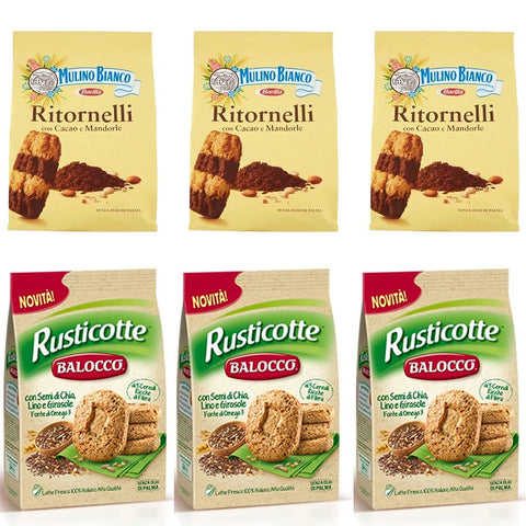Mulino Bianco Kekse Ritornelli biscuits cookies 3x700g Original italienisch