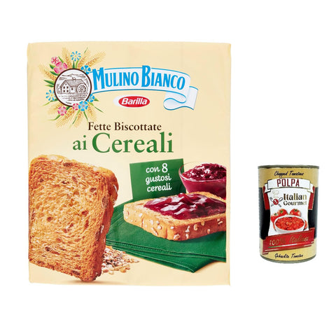 Mulino Bianco Fette biscottate ai cereali 315 g Getreide Zwieback Kekse italienisch Original
