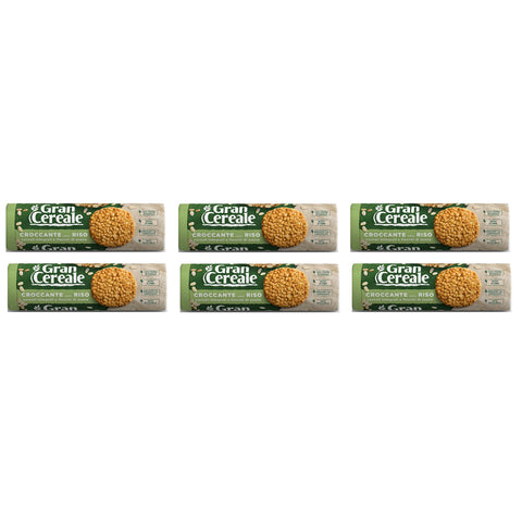 Mulino Bianco Gran Cereale keks mit reis Getreide kekse Multi Cerealien 6x230g Original italienisch