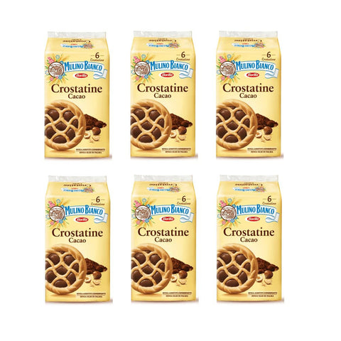 Mulino Bianco Kuchen Crostatina schokoriegel Schokolade kekse Kakao 6pz 6x240g Original italienisch