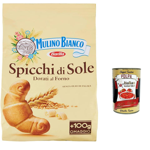 Mulino Bianco Spicchi Di Sole Kekse Golden gebackene Biscuits cookies 6x900g Original italienisch