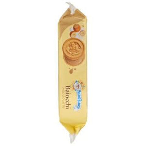 Mulino Bianco Kekse Mulino Bianco Baiocchi Nocciolatte Haselnussmilch Kekse mit Haselnuss Milch Creme Ohne Palmöl aus Italia 6x168g italienisch Original 8076809586375