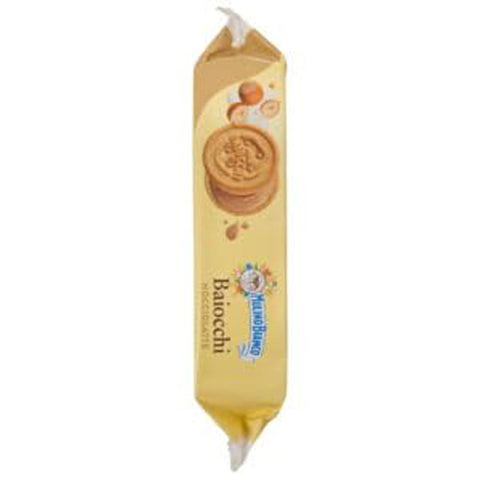 Mulino Bianco Kekse Mulino Bianco Baiocchi Nocciolatte Haselnussmilch Kekse mit Haselnuss Milch Creme Ohne Palmöl aus Italia 9x168g italienisch Original 8076809586375