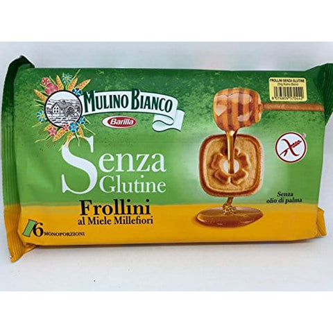 Mulino Bianco Frollini al miele Millefiori = Süße Backware Kese mit Blütenhonig 3x250g Original italienisch Kekse