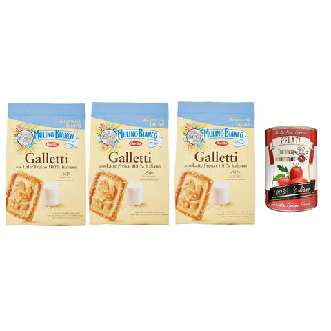 Mulino Bianco Galletti Kekse italien biscuits cookies 3x350g Original italienisch
