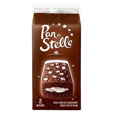 Mulino Bianco Kekse La Merenda Pan di Stelle 8x Kuchen mit Kakao 280 g italienisch Original