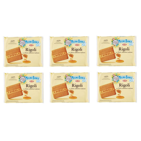 Mulino Bianco Kekse Mulino Bianco Kekse mit Honig Rigoli 800 g Kuchen Butterkeks cookies brioche italienisch Original 8076809506236